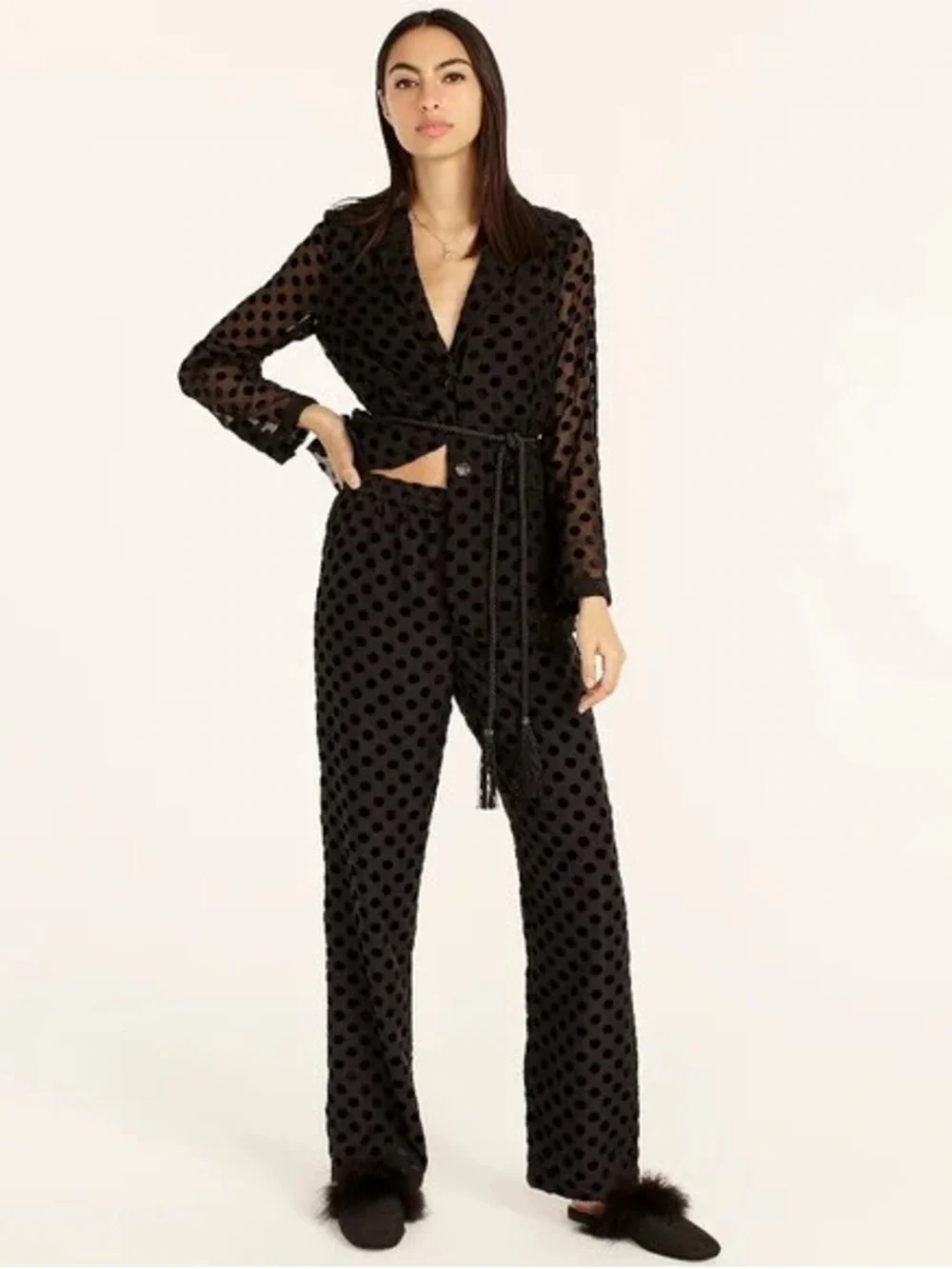 J. Crew Collection black pants.